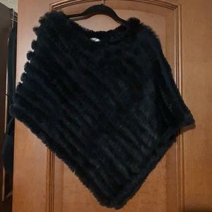 Vertigo París poncho/sweater 90% rabbit 10% Never used.